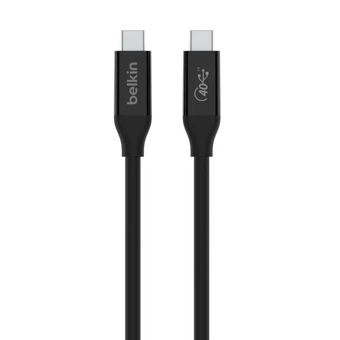 USB4 Cable, 100W + 40Gbps, Black