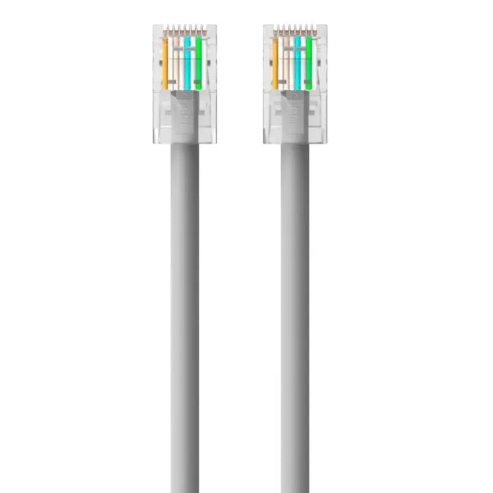 CAT6 Ethernet Patch Cable, RJ45, M/M, Gray