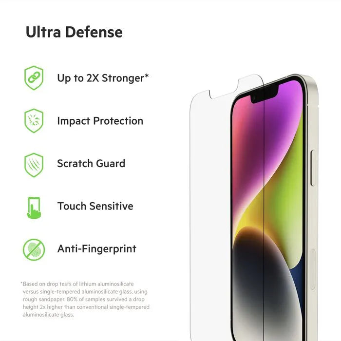 UltraGlass Treated Screen Protector for iPhone