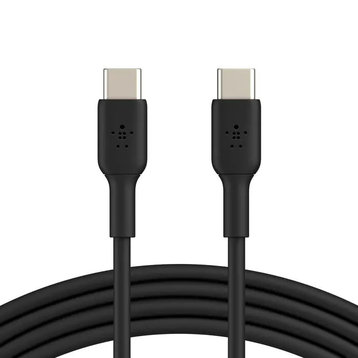 USB-C to USB-C Cable (1m / 3.3ft,, Black