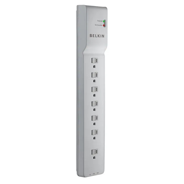 7 Outlet Home/Office Surge Protector 6' cord