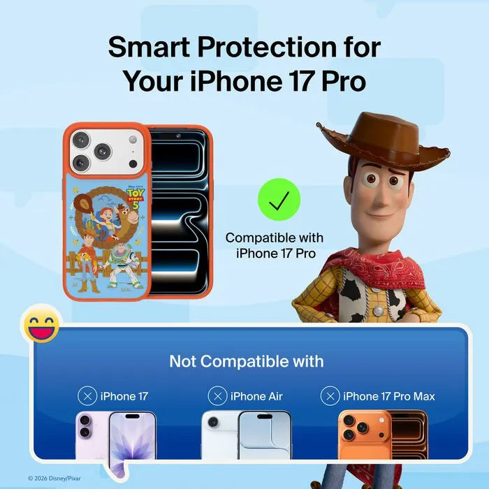 Magnetic Case for iPhone 17 Pro, Toy Story 5
