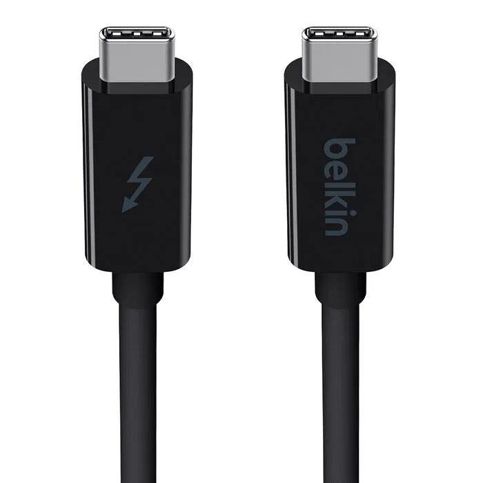 Thunderbolt 3 Cable (USB-C to USB-C) (3.3-ft/1-m) (USB Type-C), Black
