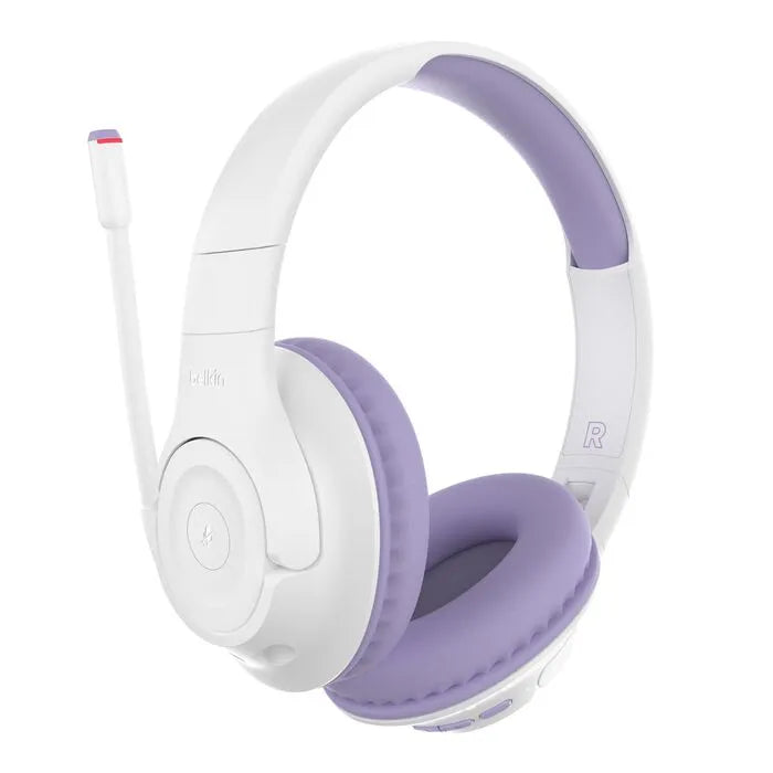 Wireless Over-Ear Headset for Kids, Lavender