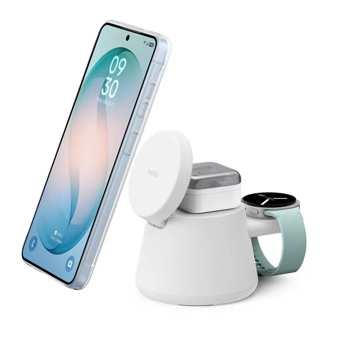 Modular Charging Dock with Qi2 25W, White