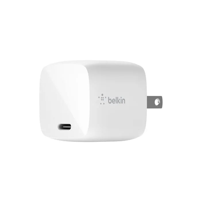 30W USB-C PD GaN Wall Charger, White