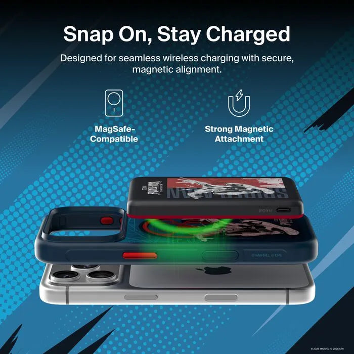 Magnetic Case for iPhone 17 Pro, Spider-Man: Brand New Day