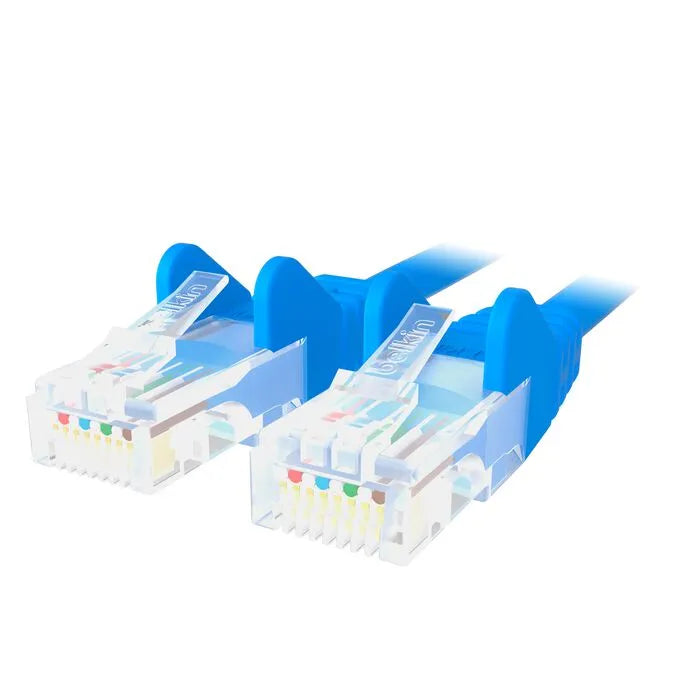 CAT6 Ethernet Patch Cable Snagless, RJ45, M/M, Blue