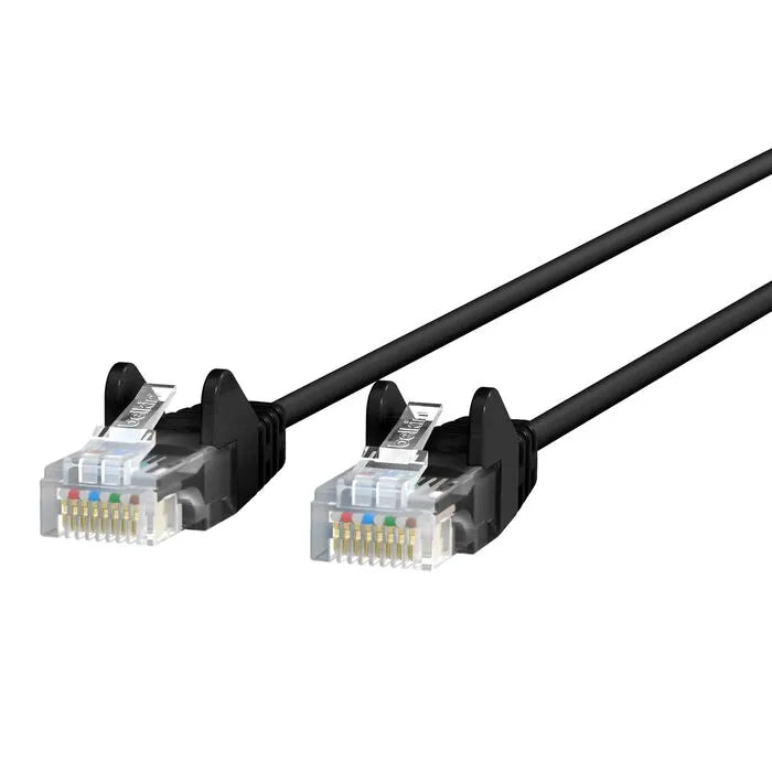 CAT6 Slim Gigabit Snagless UTP Ethernet Cable, Black